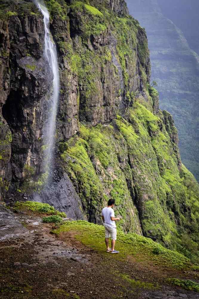 reverse Waterfall Naneghat